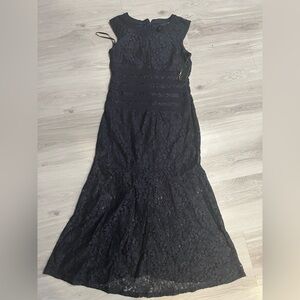 New Enfocus Studio Navy Lace Dress